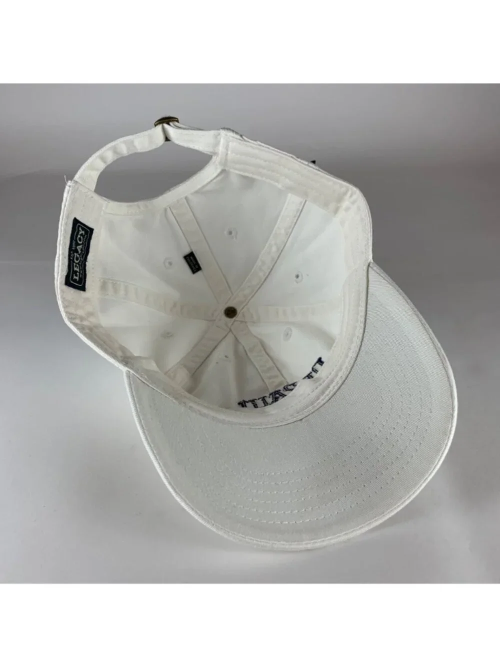 DePaul Blue Demons NCAA White Legacy Relaxed Fit Strapback Hat New